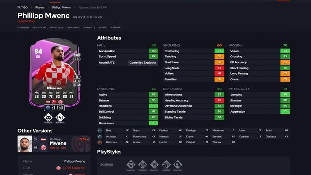 ТИР ЛИСТ игроков SBC на 10.11.2023 смотреть онлайн