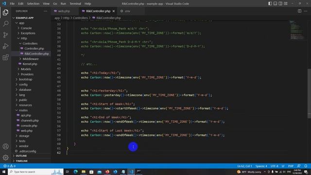 Laravel Carbon get last and now day,week,month,year смотреть онлайн