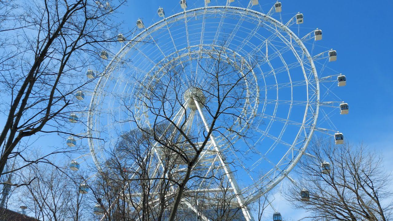 Колесо обозрения "Солнце Москвы". 07.04.2023