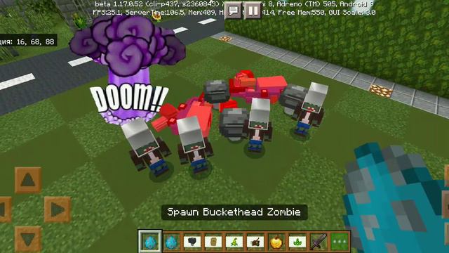 растения против зомби minecraft...🌱 смотреть онлайн