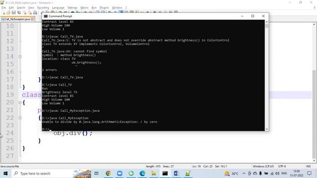 Exceptional Handling in Java - Part1 (Mcs-024) смотреть онлайн