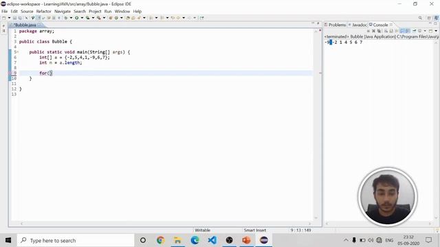 Bubble Sort Algorithm | Java Tutorial | CodeWithAbhi | смотреть онлайн