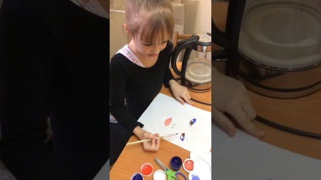 "Вита-Стайл" урок "Акварельная техника макияжа" для девочек от 6 лет. смотреть онлайн