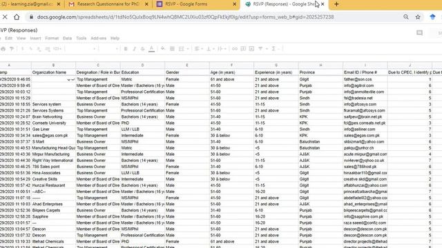 L-47/6 Download MS Excel File from Google Form (In Urdu / Hindi / English) смотреть онлайн