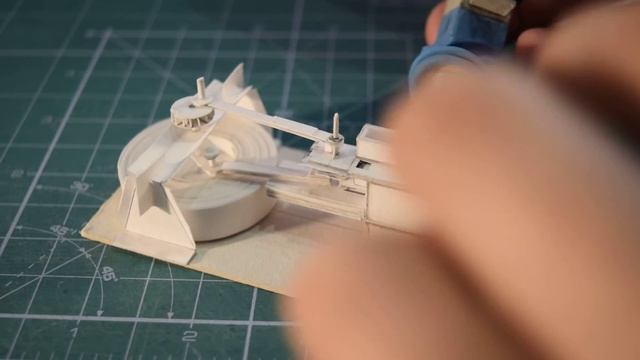 Working paper model of steam engine / Действующая модель парового двигателя из бумаги смотреть онлайн
