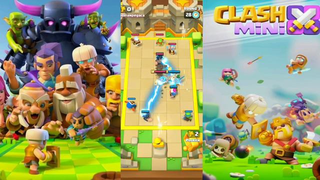 ВСЕ ЮНИТЫ И КОРОЛЕВА ЛУЧНИЦ | Clash Mini смотреть онлайн