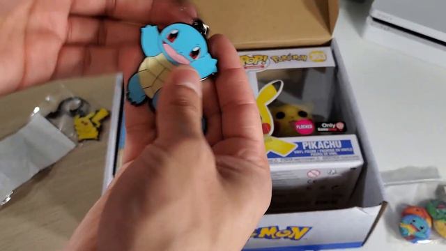 Unboxing Exclusive Pokemon Funko Pop Box | Flocked Pikachu & Squirtle смотреть онлайн
