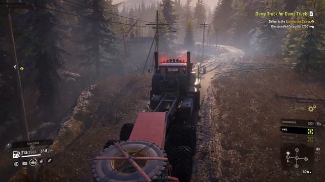 SnowRunner | DUMP TRUCK FOR DUMP TRUCK WALKTHROUGH! Using M181 PACIFIC P12W - UNLOCK CAT 770G NOW смотреть онлайн