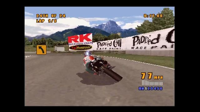 Castrol Honda World Superbike Team VTR - PS1 Gameplay смотреть онлайн