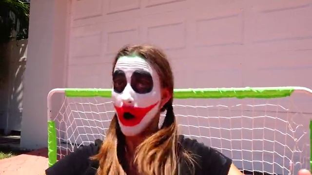 Masha's balls РАЗДАВИЛИ МЯЧИ Balls Сrushed Under Car Wheel of Reckless Joker Spiderman смотреть онлайн