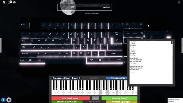 Adventure Time - Everything Stays (feat.Olivia Olson) [Roblox Piano Sheet] смотреть онлайн