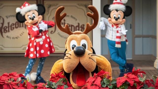 DISNEYWORLD CHRISTMAS FREE TV ART CHRISTMAS HOME DECOR TV SCREENSAVER BACKGROUND 4K HD TV WALLPAPER смотреть онлайн