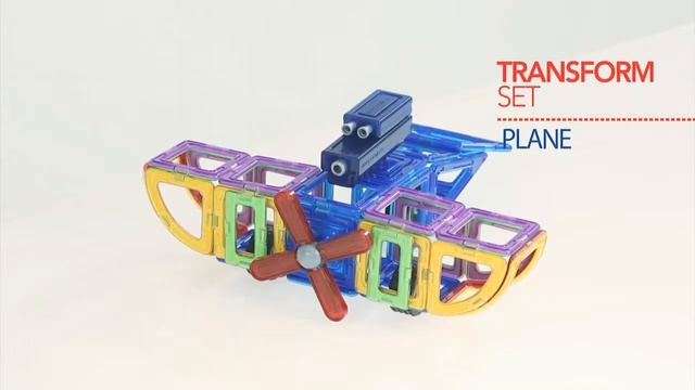 Магнитный конструктор Transform Set смотреть онлайн