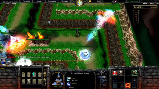 [Warcraft III]Полное прохождение Element TD через огонь смотреть онлайн