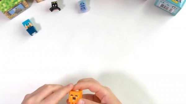 MINECRAFT Mini-Figures  ✿  Сюрпризы с фигурками МАЙНКРАФТ (РУС субтитры)
