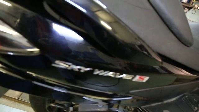 Запуск двигателя Suzuki Skywave 400 ABS смотреть онлайн