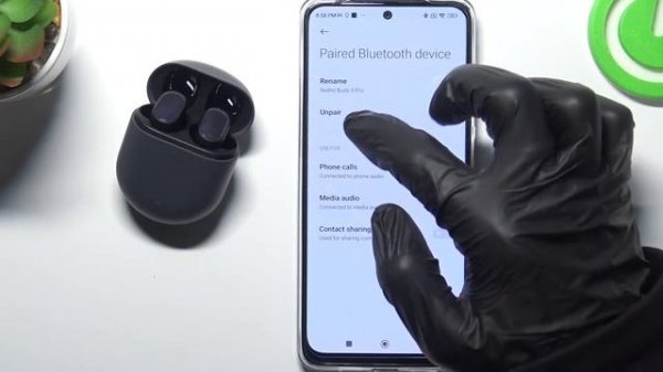Как отключить от андроид устройства наушники Xiaomi Redmi Buds 3 Pro