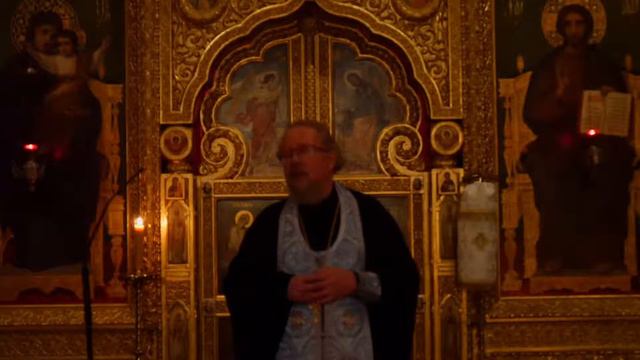 27.08.2021 Проповедь о. Владимира на всенощном бдении смотреть онлайн