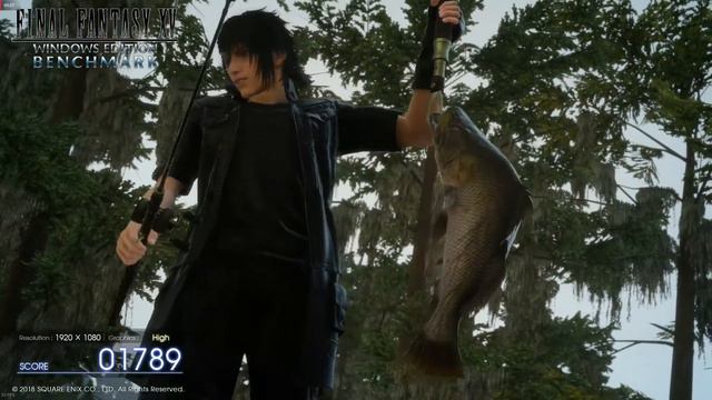 Final Fantasy XV Benchmark rx580 Ryzen 1600 смотреть онлайн