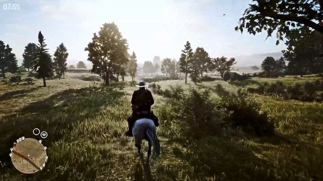 Настройка графики в Red Dead Redemption 2. Лучшая картинка. Red Dead Vision. смотреть онлайн