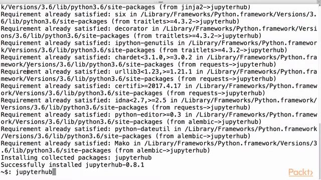 Jupyter for Data Science: Installing JupyterHub | packtpub.com смотреть онлайн