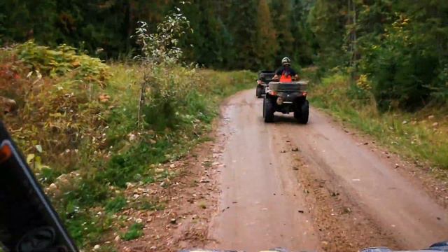MAVERICK XMR SPORT 1000r from Can-Am and Trail 800 with Outlander 650 xmr hit some Trails. смотреть онлайн