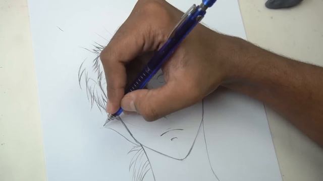 How to draw a Male Manga character "Basic Anatomy''Drawing Tutorial смотреть онлайн
