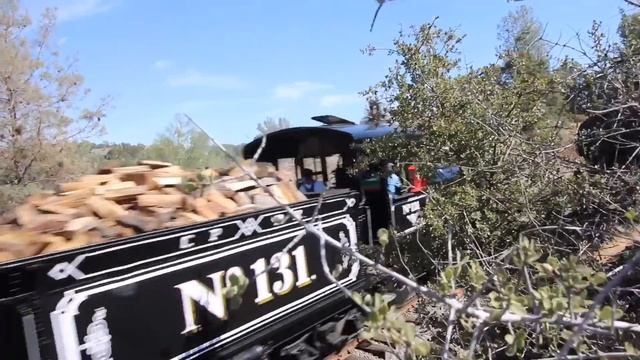 Back To The Future 3 Celebration - Riding On The Train & Time Machine Delorean on Tracks смотреть онлайн