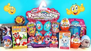 СЮРПРИЗ MIX! Rainbocorns ZURU, Малышарики, Лео и Тиг, 44 котенка, LOL Dolls Unboxing Kinder Surprise