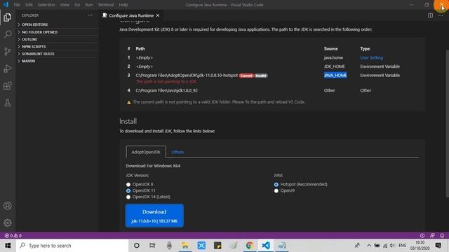 How to run java program in visual studio code? | Java setup in VS code смотреть онлайн