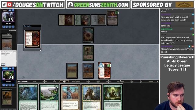 Legacy MTG | Punishing Maverick ? Feat. Fable & Minsc | GreenSunsZenith.com смотреть онлайн