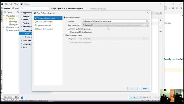 Fixing the no interpreter error in pycharm 2021 смотреть онлайн