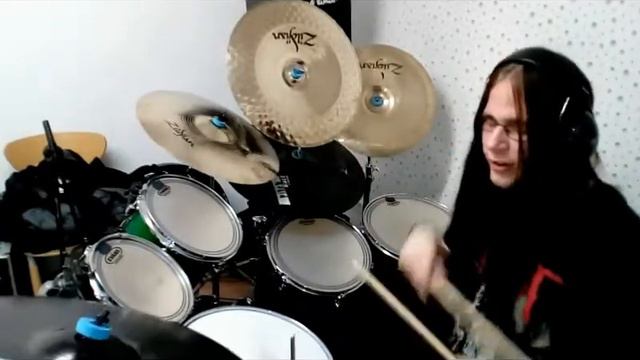 SLEEPING IN MY CAR CHILDREN OF BODOM VERSION DRUM COVER смотреть онлайн