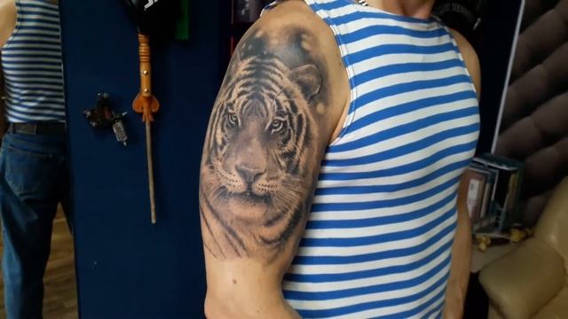 Татуировка "Тигр" смотреть онлайн