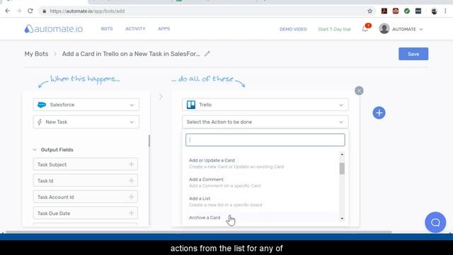 Salesforce Trello Integration | Add cards in Trello from Salesforce! смотреть онлайн