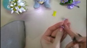 Лесные фиалки из фоамирана, легко и мило. Брошь - лесные фиалки. Нежные цветы из фоамирана.