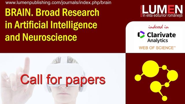 CALL FOR PAPERS: BRAIN. Broad Research in Artificial Intelligence and Neuroscience смотреть онлайн