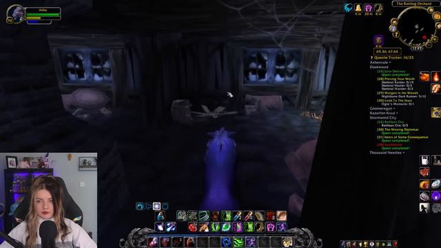 ASMR Relaxing Questing in Duskwood 🌳 World of Warcraft Classic (Whispering, Keyboard Sounds) смотреть онлайн