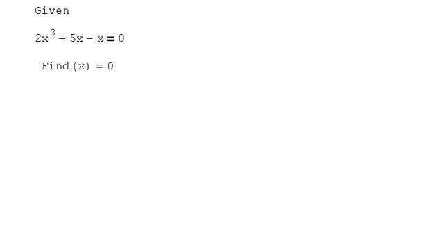 Mathcad-09. Пример: уравнения смотреть онлайн