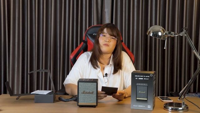 แกะกล่อง ลองเล่น : Marshall Uxbridge Voice ( Google Assistant ) смотреть онлайн