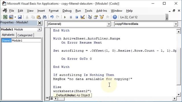 Copy Auto Filtered Excel Data to another Worksheet Automatically with VBA смотреть онлайн