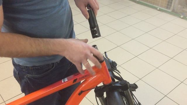Как поднять руль на горном велосипеде , удлинитель руля на велосипед смотреть онлайн