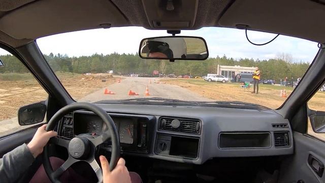 Street Race 2021 #1 - Ford Sierra @ VRing, Veisiejai (best run 1:50.7) смотреть онлайн