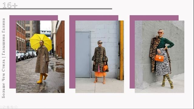 Принты в верхней одежде. 16+