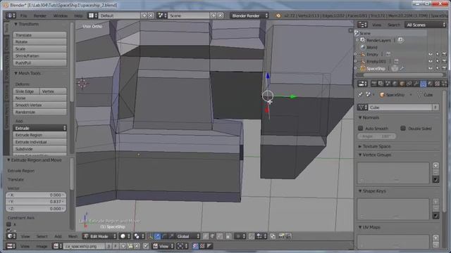 [Уроки] Моделирование - Blender 3D [Part 2] смотреть онлайн