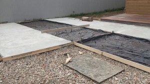 Бетонирование двора своими руками