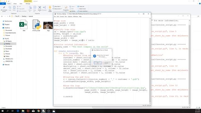 How to create invoices with Python 3 смотреть онлайн