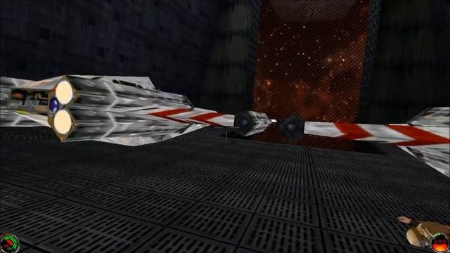 Star Wars Jedi Knight: Mysteries of the Sith - (Level 10) Orbiting Ship Yards смотреть онлайн