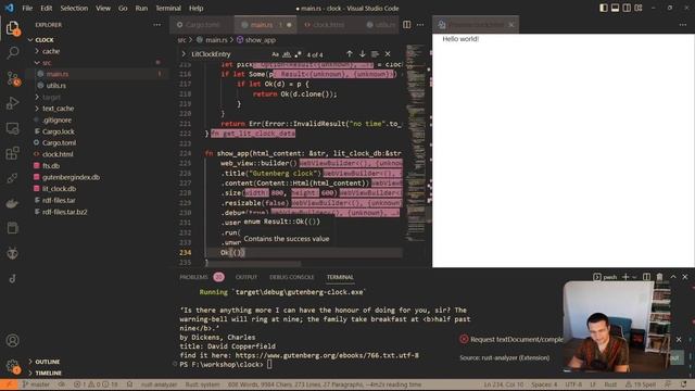 [Gutenberg Clock] Building the webview [Part 5] смотреть онлайн