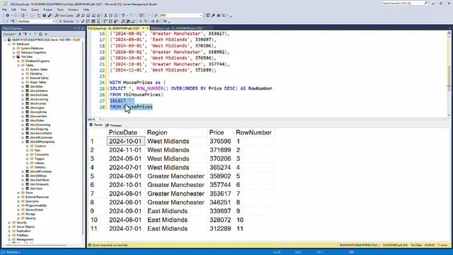 Practice Activity: How to retrieve the second row from a dataset in Microsoft SQL Server